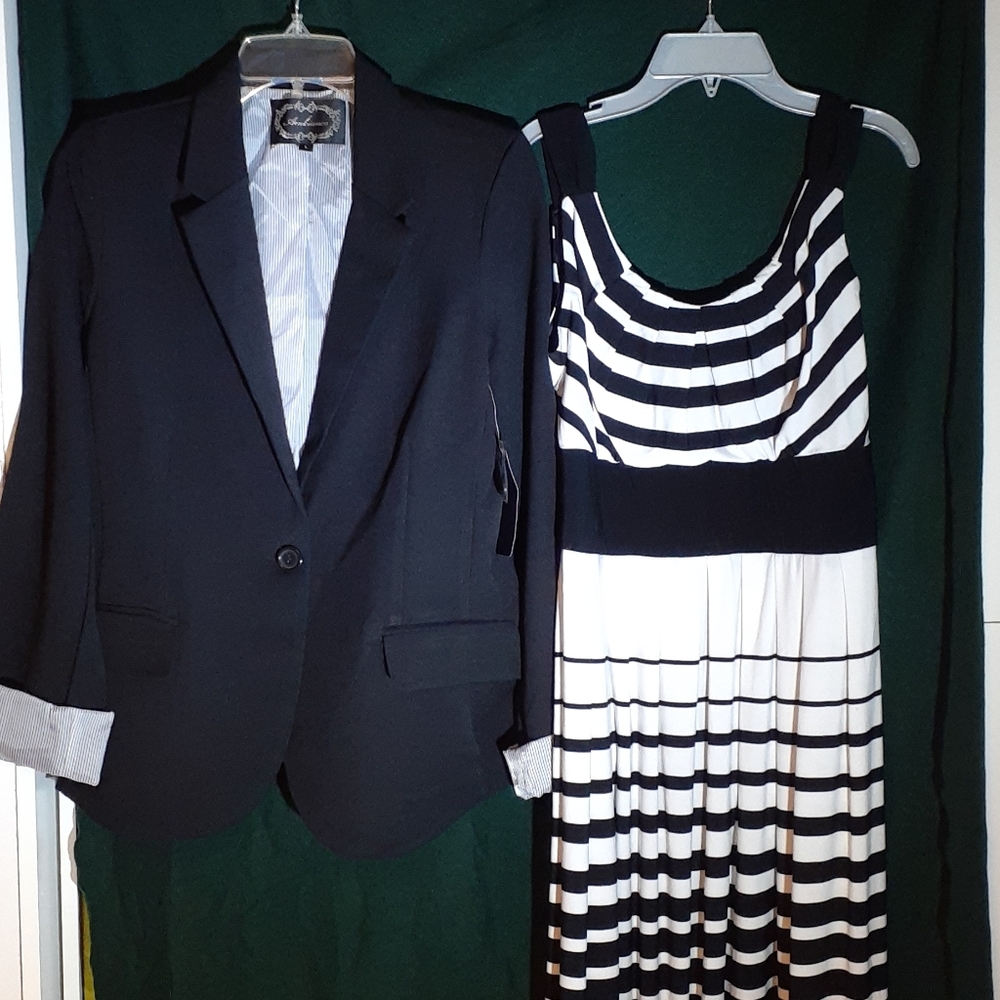 Dress with jacket
